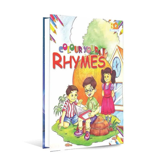 Colour Your Rhymes Book By Albakio International