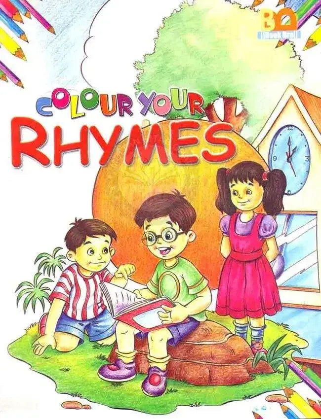 Colour Your Rhymes Book By Albakio International