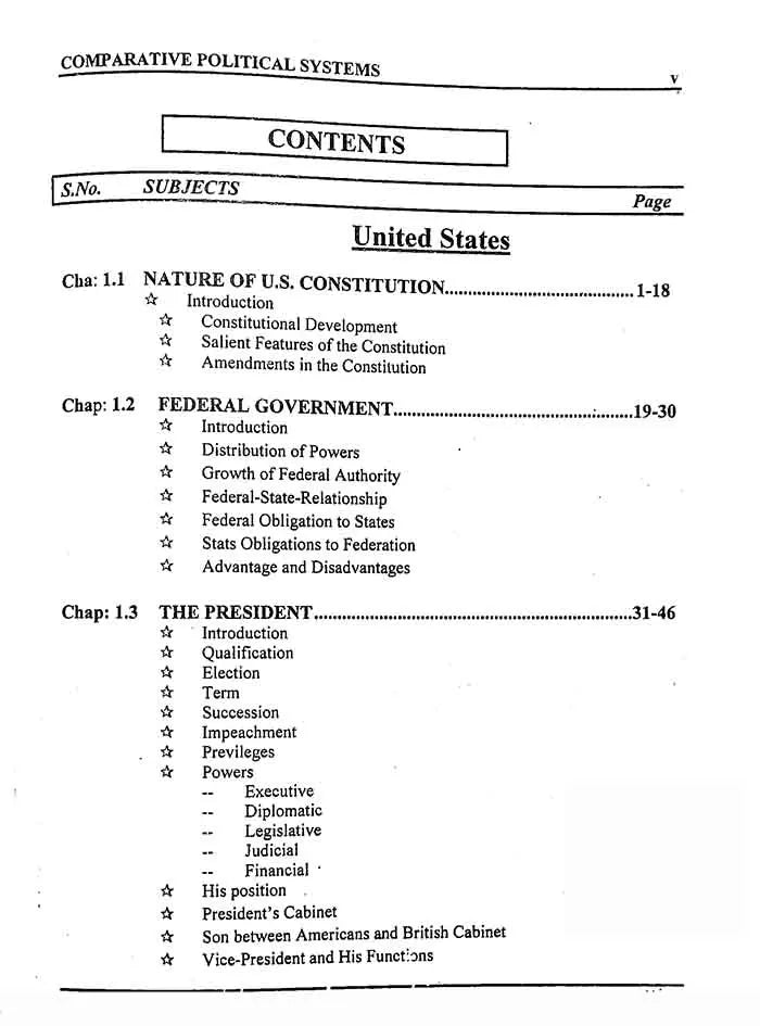 Comparative Political Systems: US, UK, China & Turkey | MA Level Book by Dr. Sultan Khan Famous Books