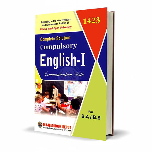 Compulsory English - I Communication Skills 1423 Complete Solution for B.A/B.S