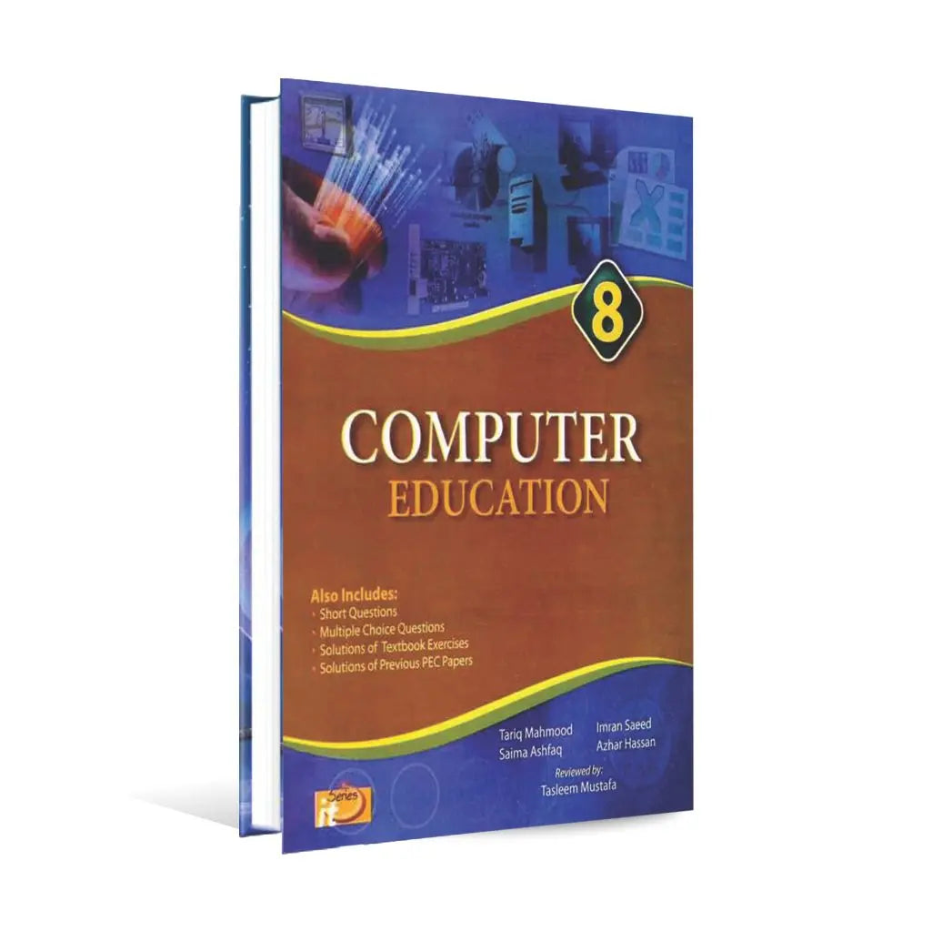 Computer Education For 8th Class Book By Tariq Mahmood Multan Kitab Ghar