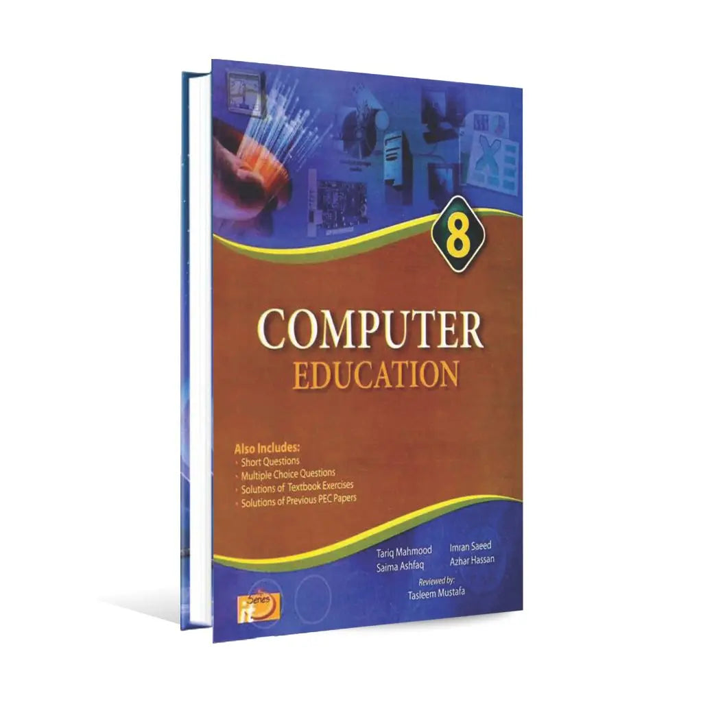 Computer Education For 8th Class Book By Tariq Mahmood Multan Kitab Ghar