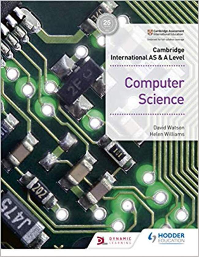 Computer Science Book For Cambridge International As and A Level By David Watson Multan Kitab Ghar