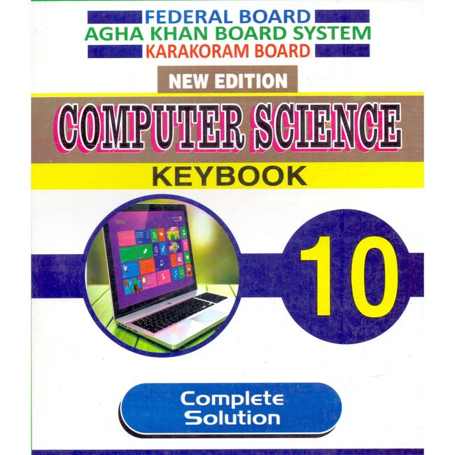 Computer Science Keybook for class 10 by Maryam Publications Multan Kitab Ghar