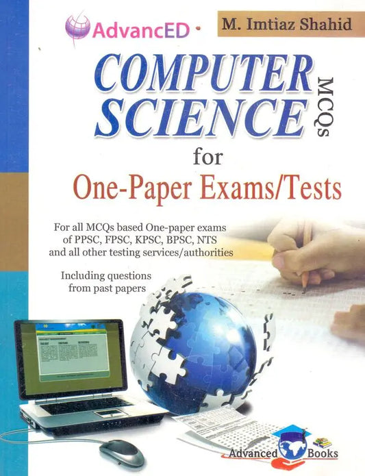 Computer Science MCQs Book for CSS and All One Paper Exam Test By Attique ur Rehman Multan Kitab Ghar