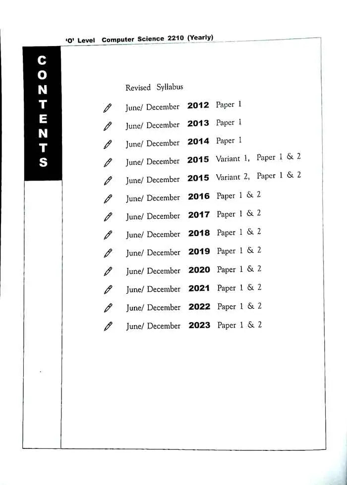 Code On Paper For Computer Science Computer Science O Level Past Papers 2014–2023 - Multan Kitab Ghar
