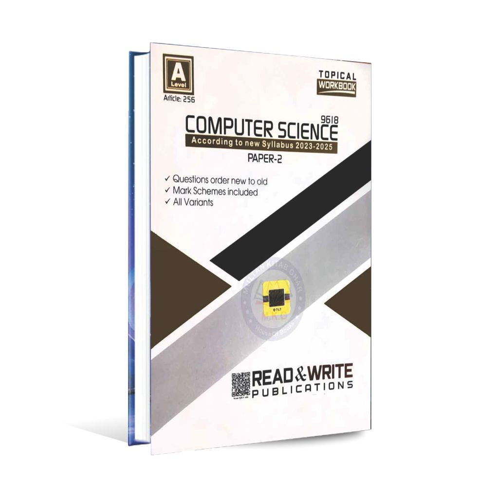 A Level Computer Science 9618 Paper 2 Topical Workbook by Read Write Publications Multan Kitab Ghar