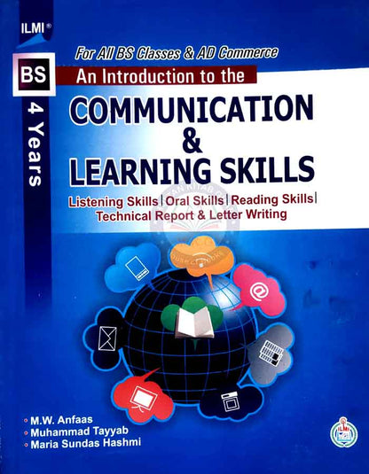 Ilmi An Introduction to the Communication and Learning Skills for BS 4 years By M.W Anfaas Multan Kitab Ghar