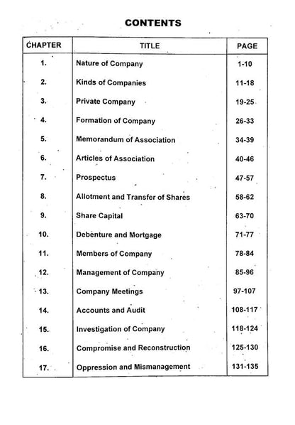 Corporate Law Book For B.com, M.com, MBA and CA By Khalid Mehmood Cheema