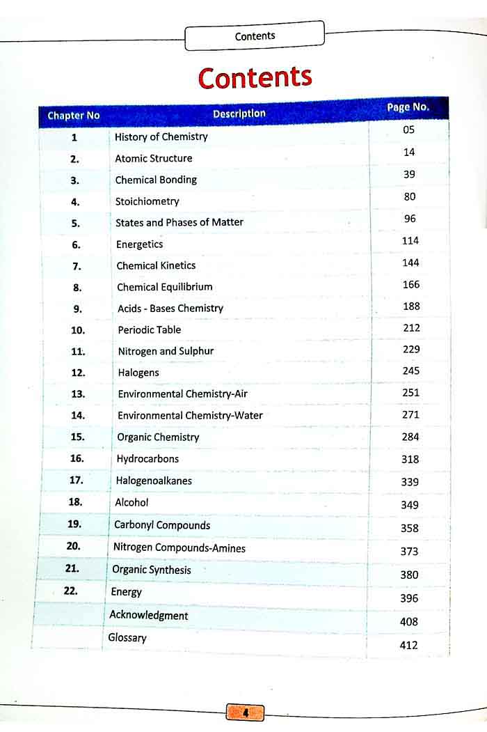 Textbook of Chemistry Class 11 by Federal Board