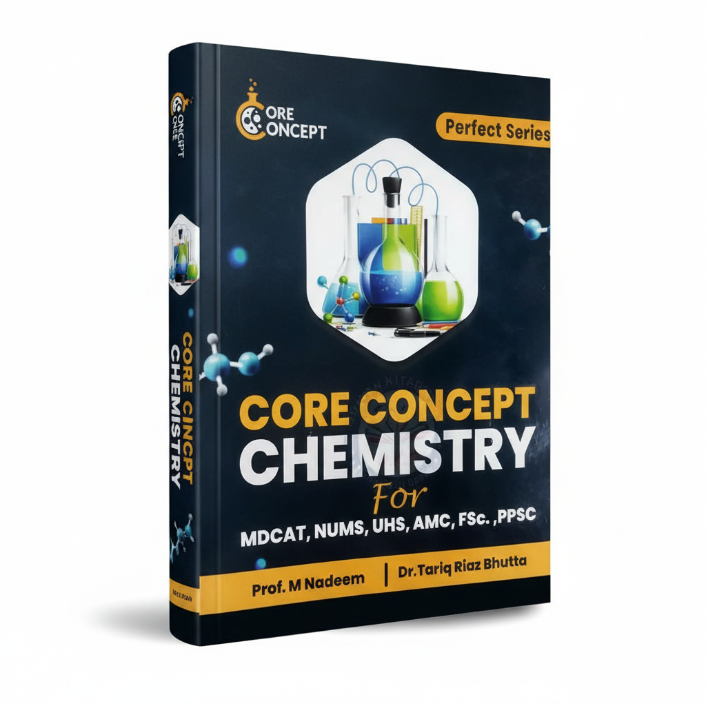 Core Concept Chemistry by Prof. M Nadeem & Dr. Tariq Riaz Bhutta – MDCAT & FSc - MKG