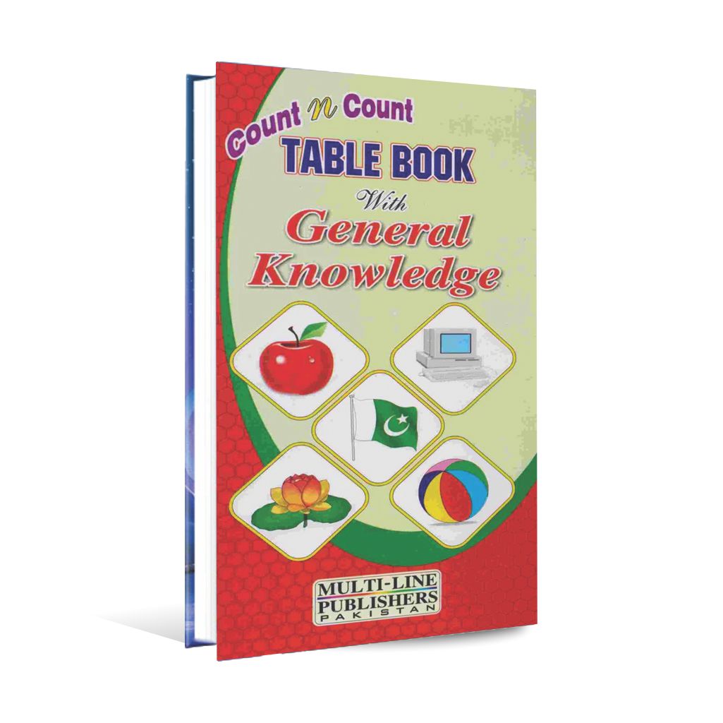Count N Count Table Book With General Knowledge - MKG