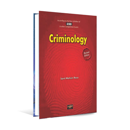 Criminology Book For CSS By Syed Mohsin Raza Multan Kitab Ghar