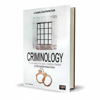 Criminology for CSS & Competitive Exams by Aamer Shahzad HSM