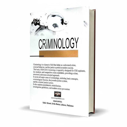Criminology for CSS & Competitive Exams by Aamer Shahzad HSM