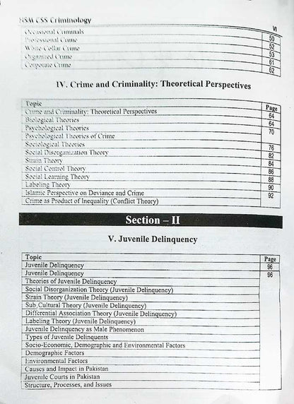 Criminology for CSS & Competitive Exams by Aamer Shahzad HSM