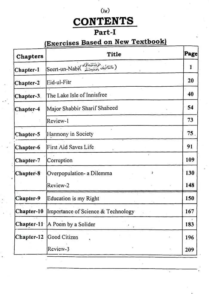 Current English Grammar, Translation, Composition Text for Class 6 by Prof. Khalid Mumtaz