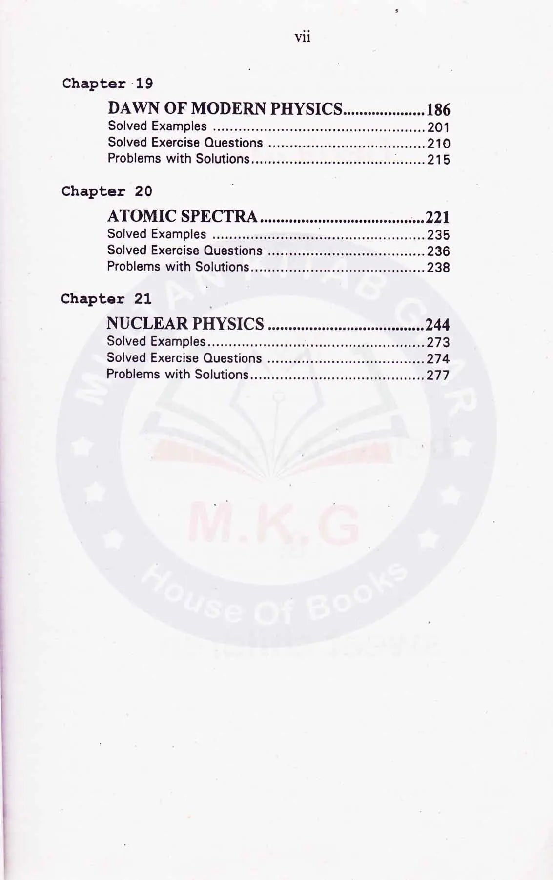 Current Subjective Physics Book For Part 2 By M Kamran Saleem Multan Kitab Ghar