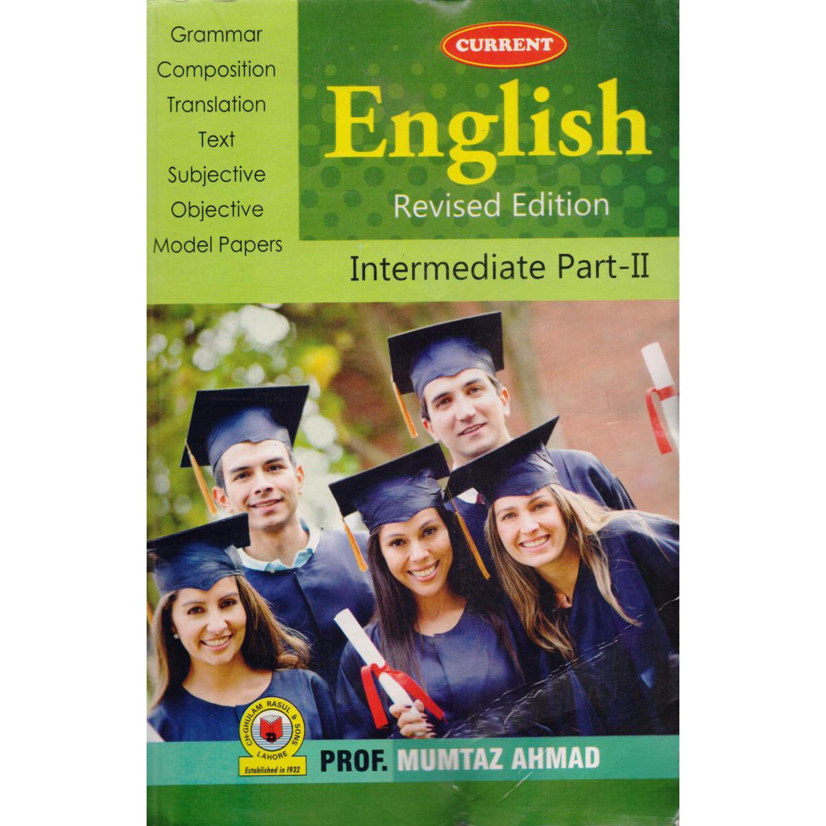 Current English Intermediate Part 2 by Prof Mumtaz Ahmad - MKG