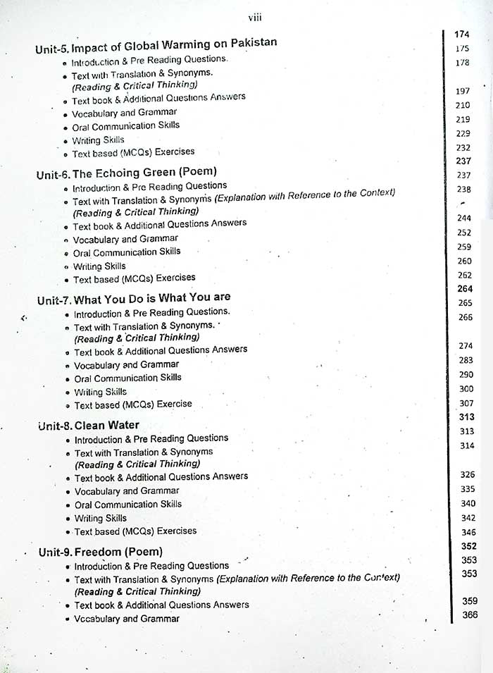 Current English Grammar & Composition Class 11 Punjab Board 2026