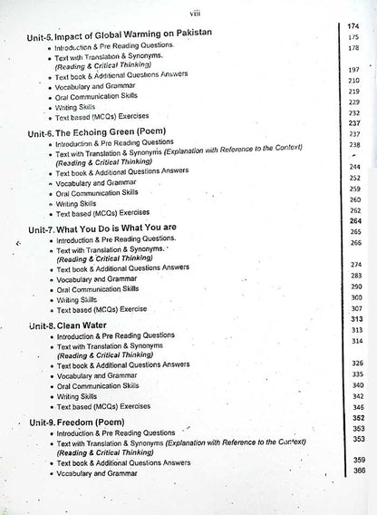 Current English Grammar & Composition Class 11 Punjab Board 2026