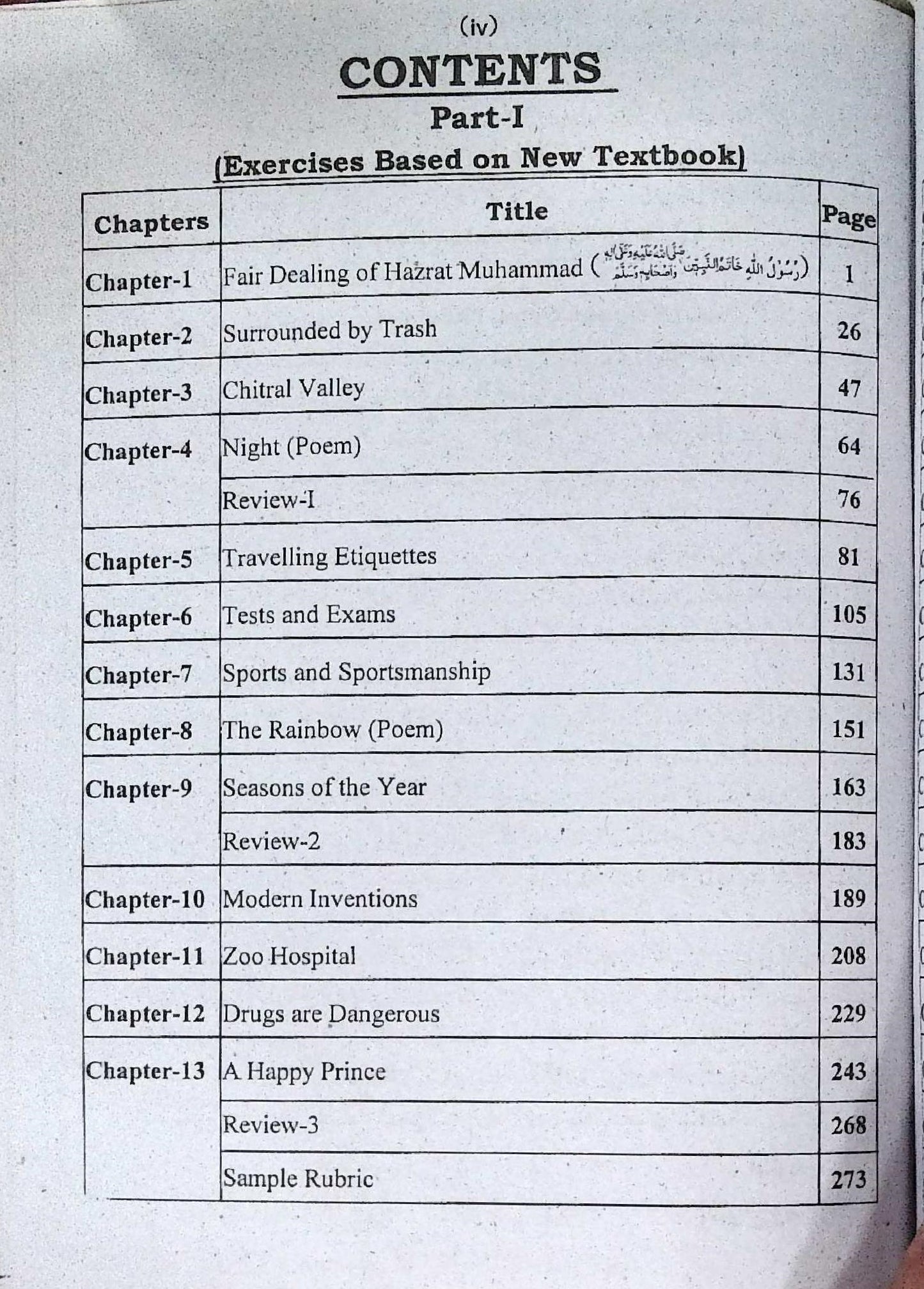 Current English Grammar, Translation, Composition & Text for Class 6 by Prof. Khalid Mumtaz