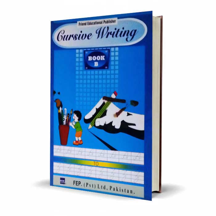 Cursive Writing Book B by Friend Educational Publisher | Writing Practice