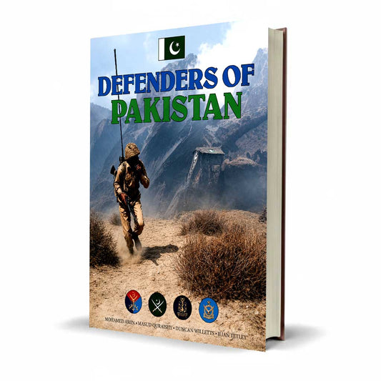 Defenders of Pakistan Mohamed Amin, Masud Quraishy, Duncan Willetts & Brian Tetley