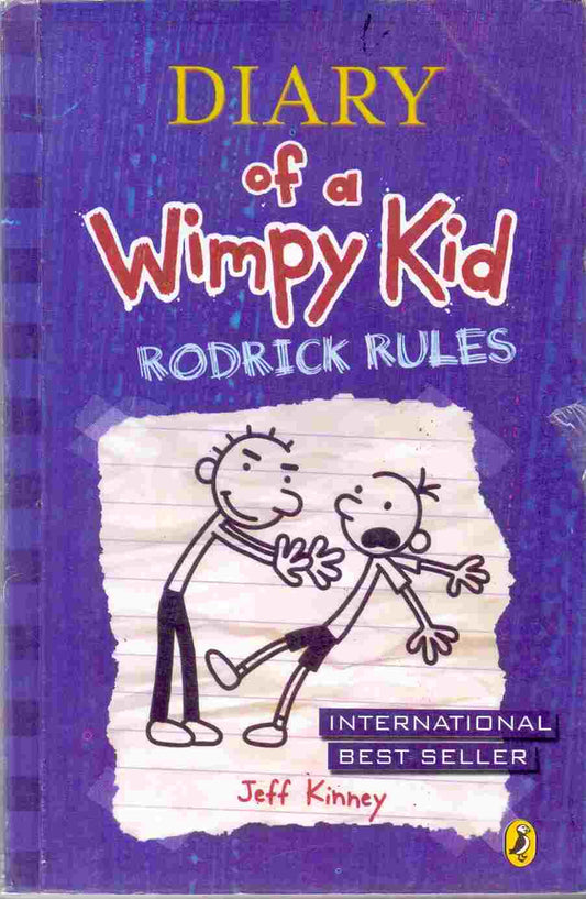 Diary of a Wimpy Kid Rodrick Rules Book By Jeff Kinney Multan Kitab Ghar