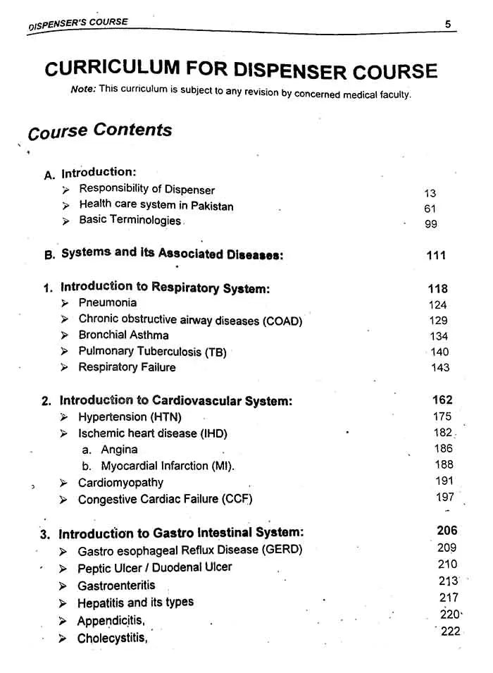 Dispencers Book - I for F.Sc in ( Medical Technology Group ) By Dr Tasneem Alam Multan Kitab Ghar
