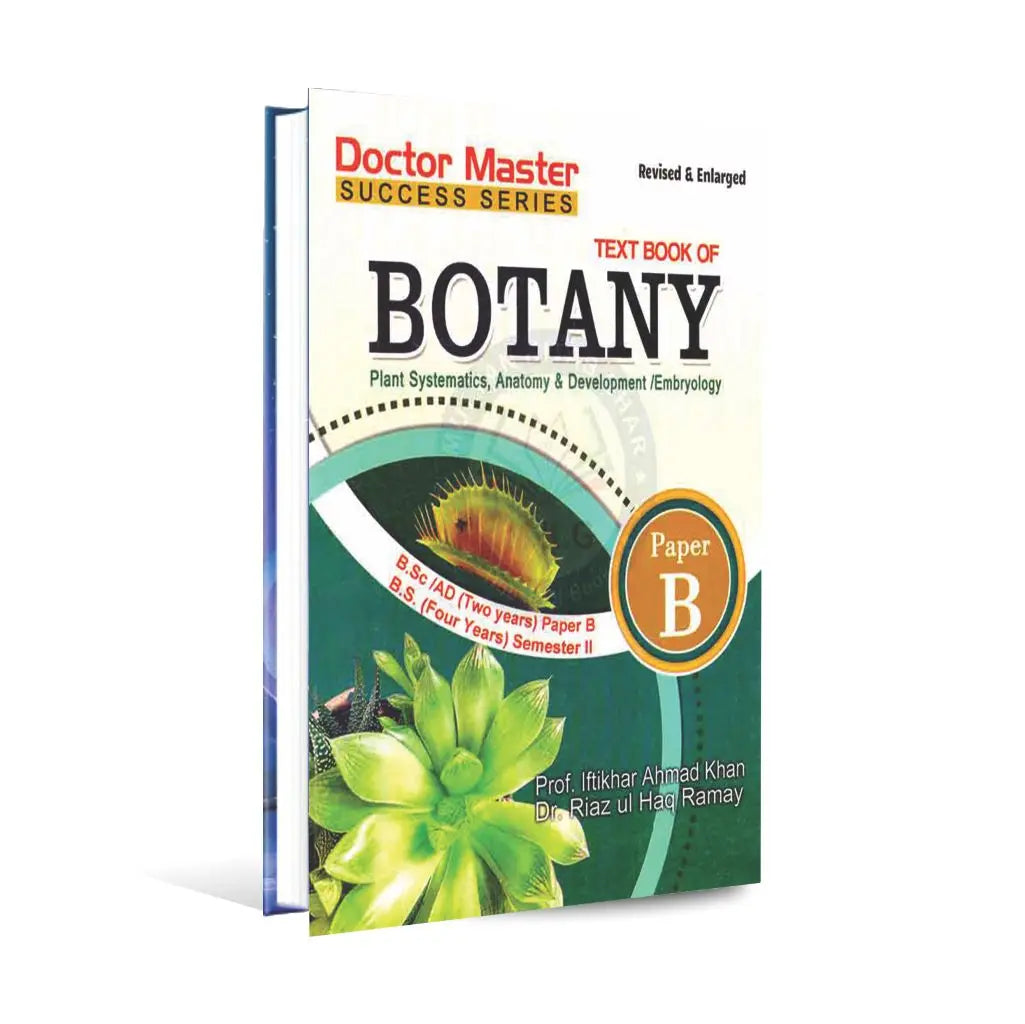 Doctor Botany Practical Note Book B for B.S 4 Years by Prof. Iftikhar Ahmad Multan Kitab Ghar