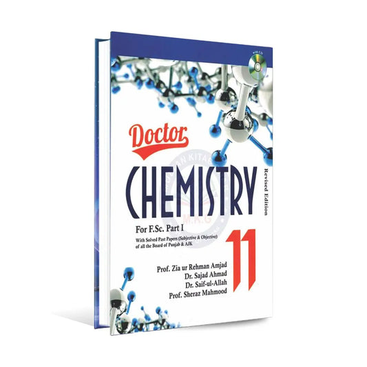 Doctor Chemistry Book for F.Sc Part 1 by Prof. Zia ur Rehman Amjad Multan Kitab Ghar