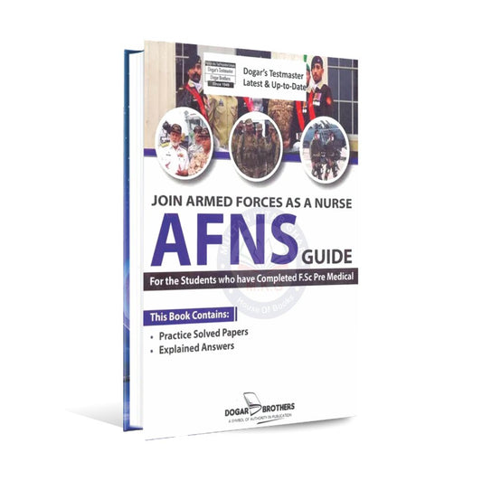 Dogar AFNS Guide Book For Armed Forces Nursing Services Multan Kitab Ghar
