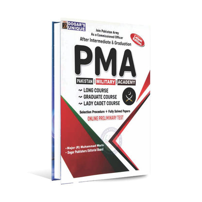 Dogar Unique PMA Long Course 153-154 Graduate Course Book By Major Muhammad Waris