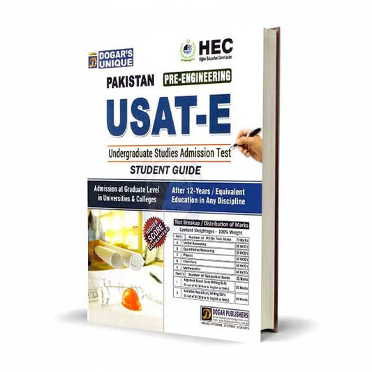Dogar USAT-E Pre-Engineering Undergraduate Studies Admission Test Student Guide
