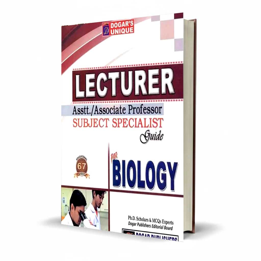 Dogar Unique Lecturer Asstt./Associate Professor Subject Specialist guide for Biology