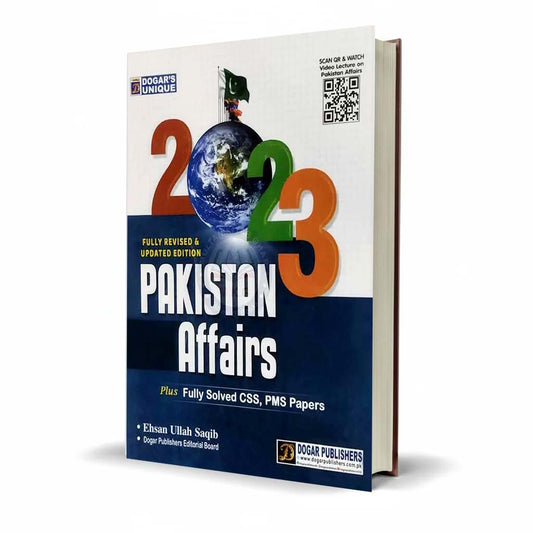 Dogar Unique Pakistan Affairs Fully Solved CSS and PMS Papers by Ehsan Ullah Saqib