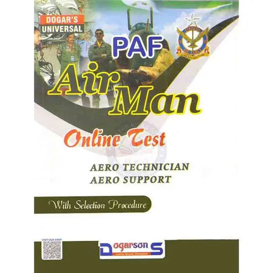 Dogar Universal PAF Air Man Online Test Guide with Selection Procedure Multan Kitab Ghar