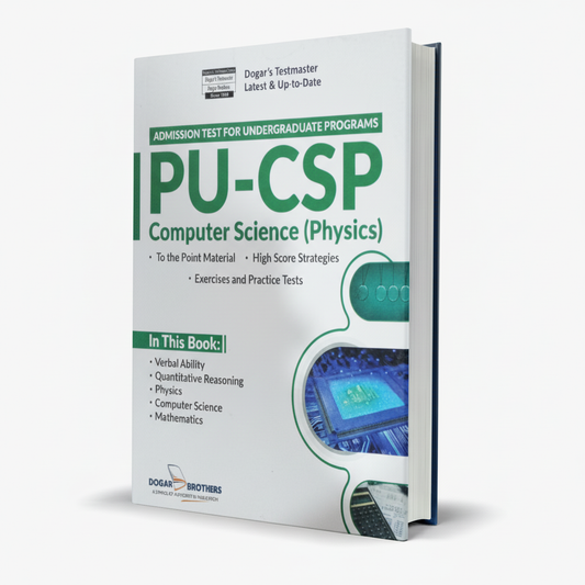 Dogar Brother PU-CSP Computer Science ( Physics ) Admission Test For Undergraduate Programs MKG