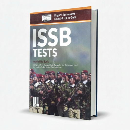 Dogar ISSB Tests Book 2026 | ISSB Preparation Guide Pakistan Armed Forces MKG