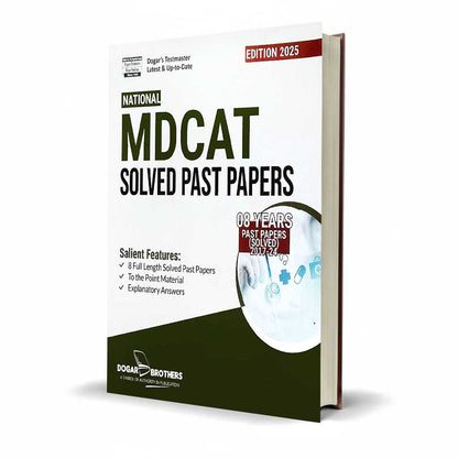 Dogar Smart Brain National NMDCAT According To PMC Syllabus, with Conceptual Notes and 4 Years Past Paper's 2022-23 By Dr. Usman Arshad