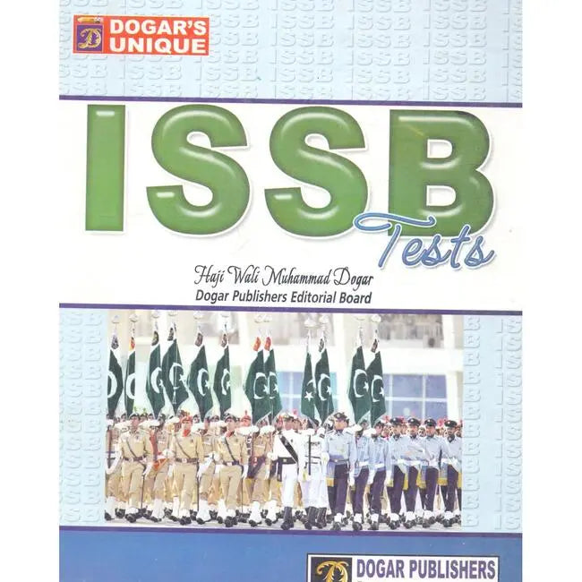 Dogars unique ISSB Tests by Haji Wali Muhammad Dogar Multan Kitab Ghar