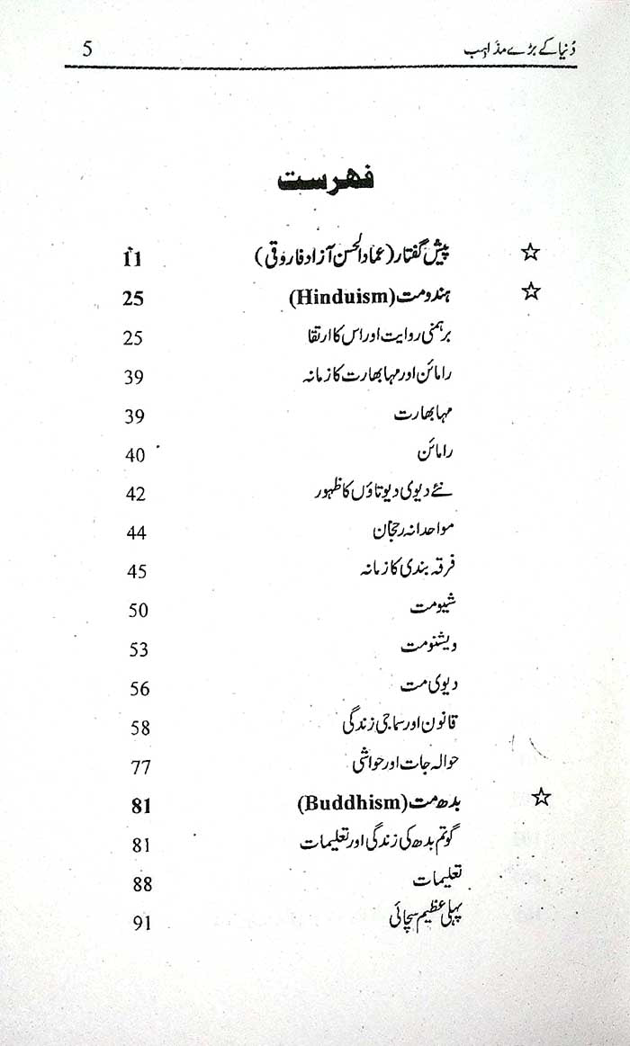 Dunya Ke Baray Mazahib by Ibad ur Rahman Azad Qadri – Latest Edition