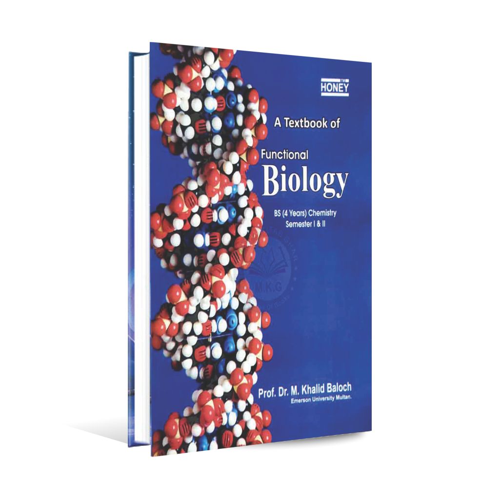 Honey A Textbook of Functional Biology for BS (4 Years) Chemistry Semester I II By Prof Dr M Khalid Baloch Multan Kitab Ghar