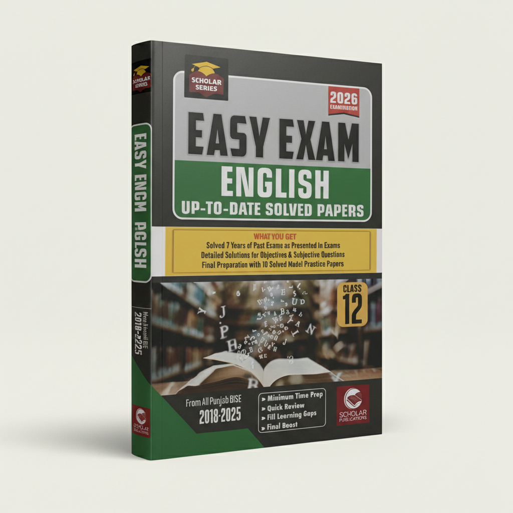 Easy Exam English Up-to-Date Solved Papers Class 12 (2026) MKG