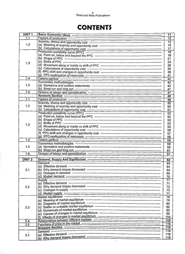 Economics 9708 A Level Paper-1 (MCQs) Topical Worked Solutions Book By Imran Latif Multan Kitab Ghar