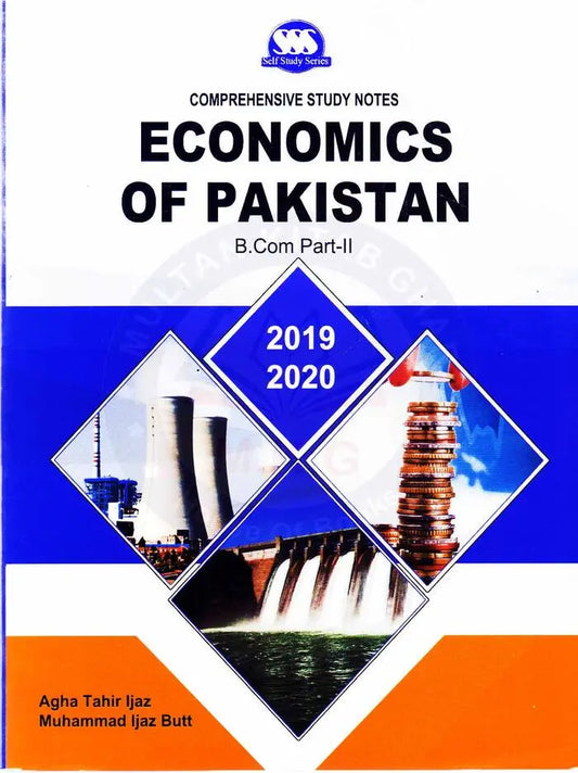 Economics of Pakistan Book For B.com Part 2 2019-20 By M Ijaz Butt Multan Kitab Ghar