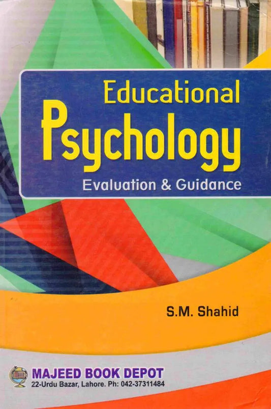 Educational Psychology Evaluation Book by S.M Shahid Multan Kitab Ghar