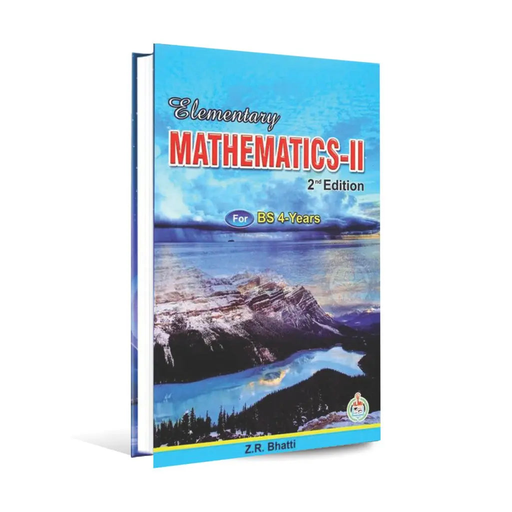 Elementary Mathematics-II Book 2nd Edition For BS 4-Years Book By Z ...