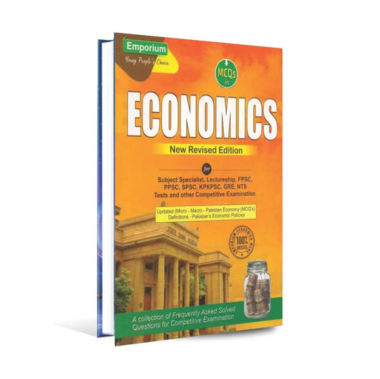 Emporium Economics Book for PPSC, FPSC, GRE, NTS Multan Kitab Ghar